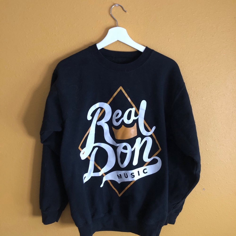Real don music sweater
